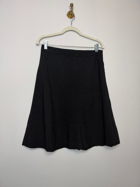 Banana Republic Dresses & Skirts - Banana Republic Black Wool-Blend A-line Skirt Women's 2